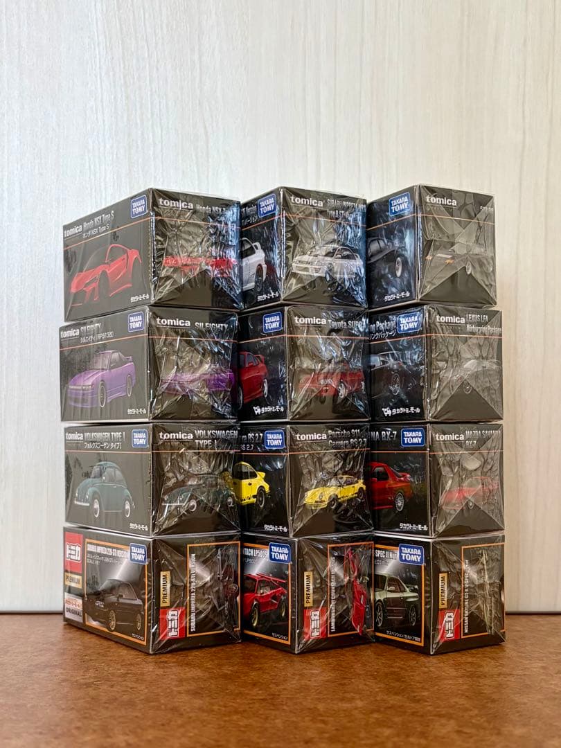 タカラトミー トミカプレミアム 12台セット③