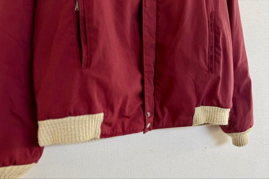 超超スペシャル 70s Catalina ダービージャケット 44 バーガンディ