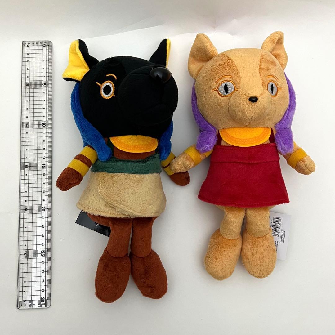 新品】 古代エジプト展 限定 アヌビス バステト ぬいぐるみ - メルカリ