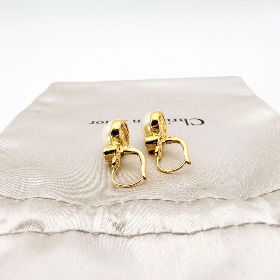 3006-2 極美品✨Dior ピアス CD ロゴ 希少 刻印 - メルカリ