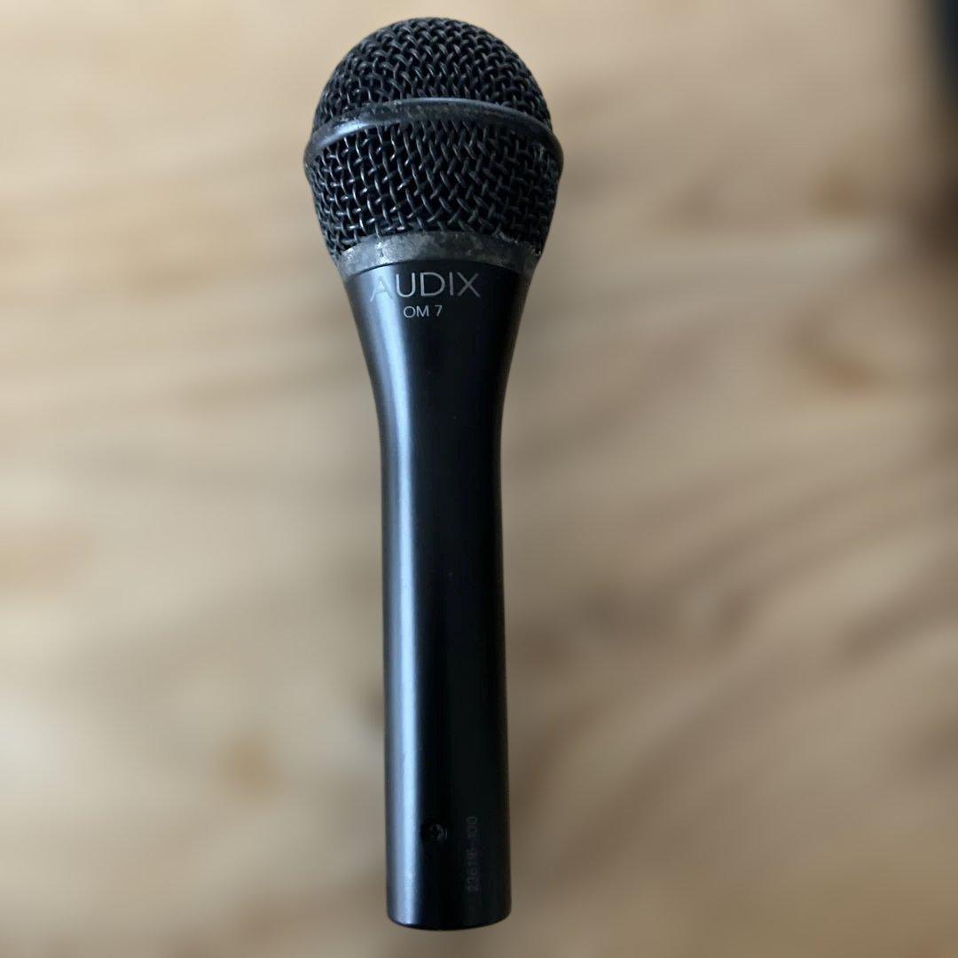 AUDIX OM-7 ボーカル用マイク ホルダー・ケース付