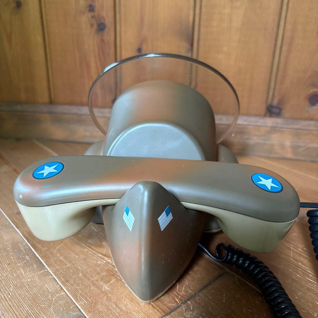 U.S. Air Force】アメリカ空軍戦闘機型 電話機 70s ビンテージ