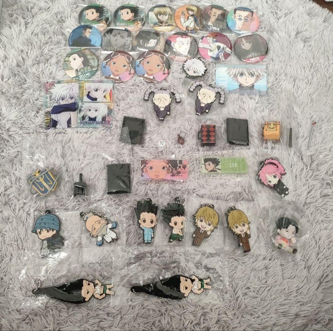 HUNTER × HUNTER 缶バッジ カード アクスタ ポストカードラバマス