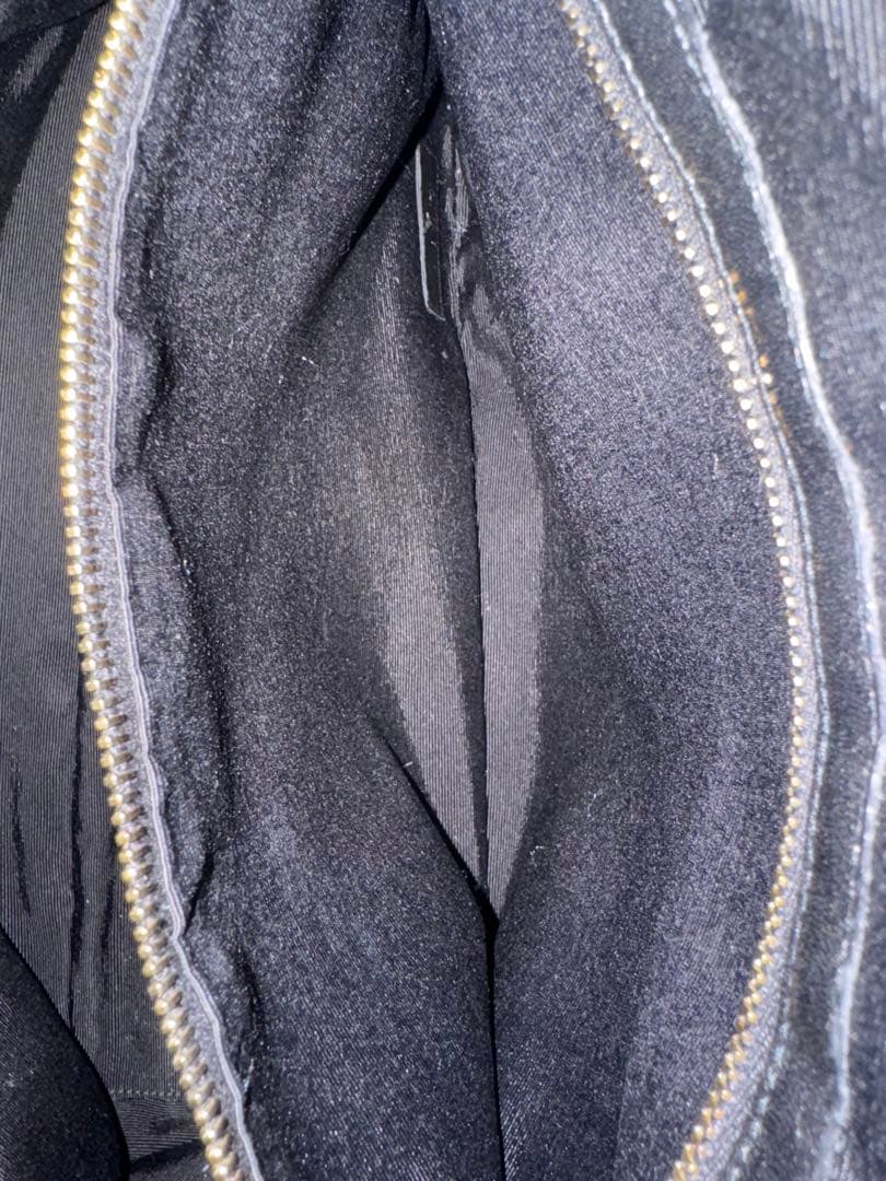 SAINT LAURENT ネイビー ビジネスバッグ