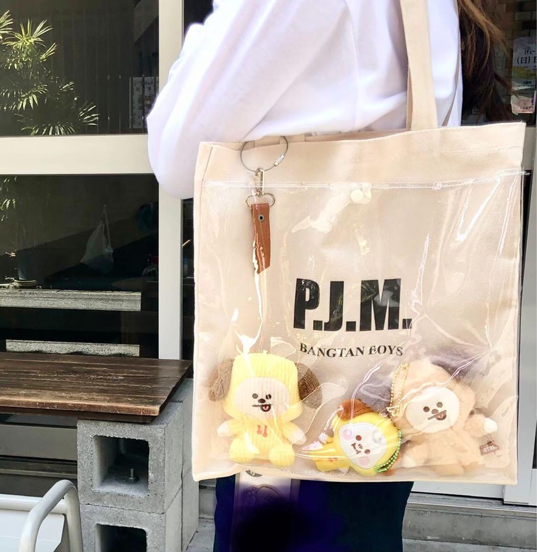 推し活 バッグ トートバッグ 韓国 匂わせ bts おしゃれ
