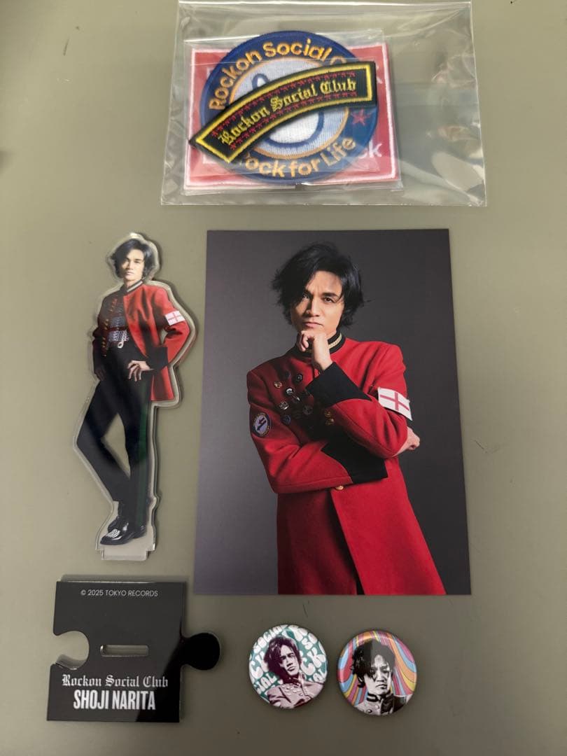 新品RockonSocialClub 成田昭次アクリルスタンド他セット