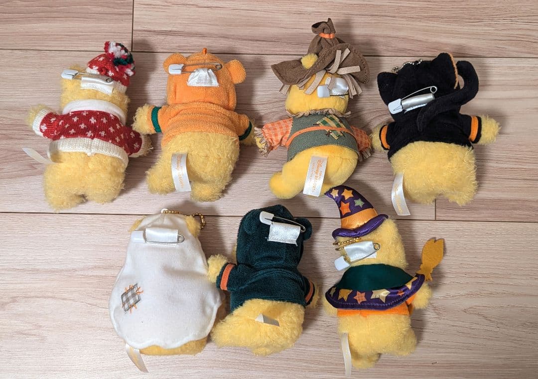 プーさん ぬいぐるみバッジ