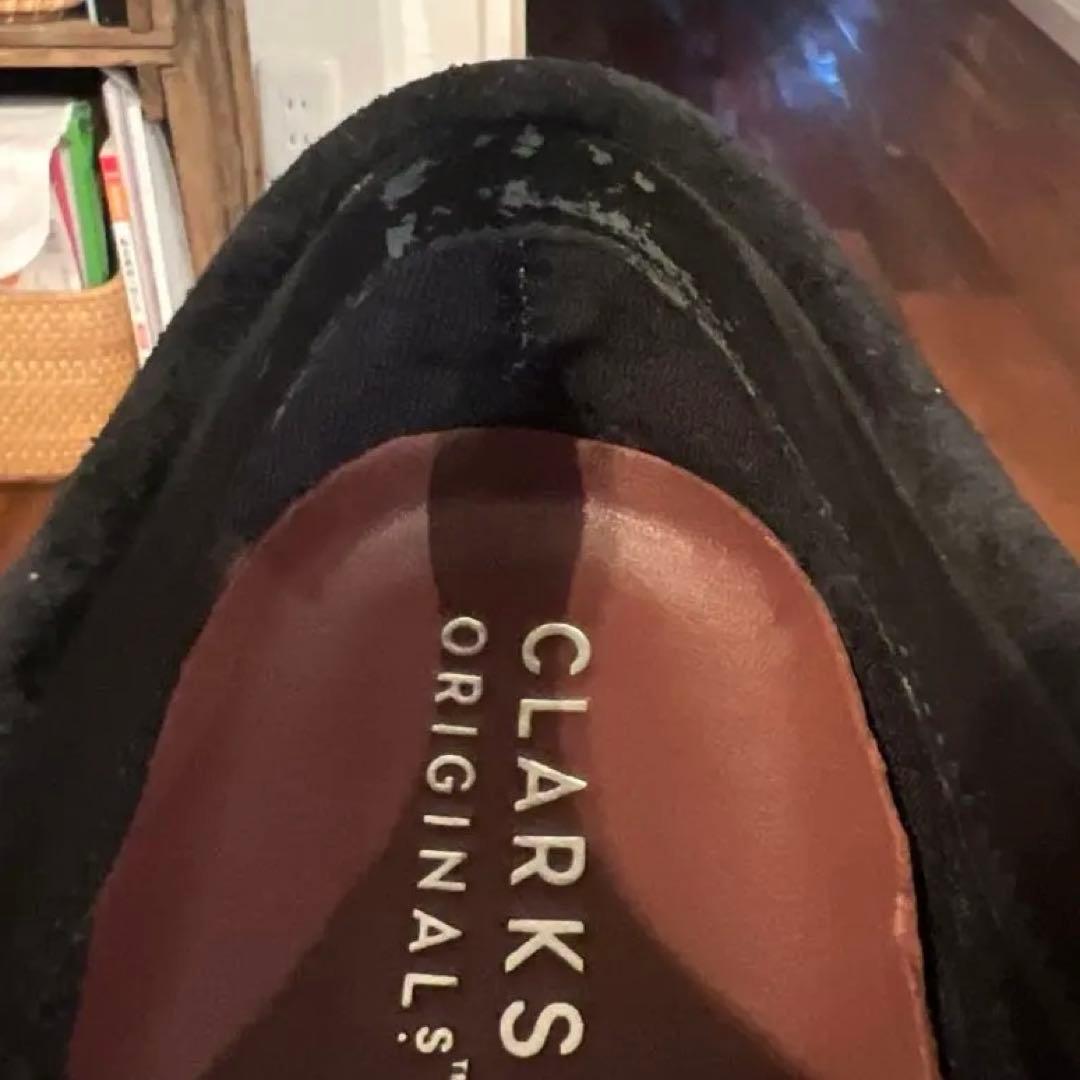 クラークス　ワラビー　ゴアテックス　26.5㎝　ブラック　スエード　黒