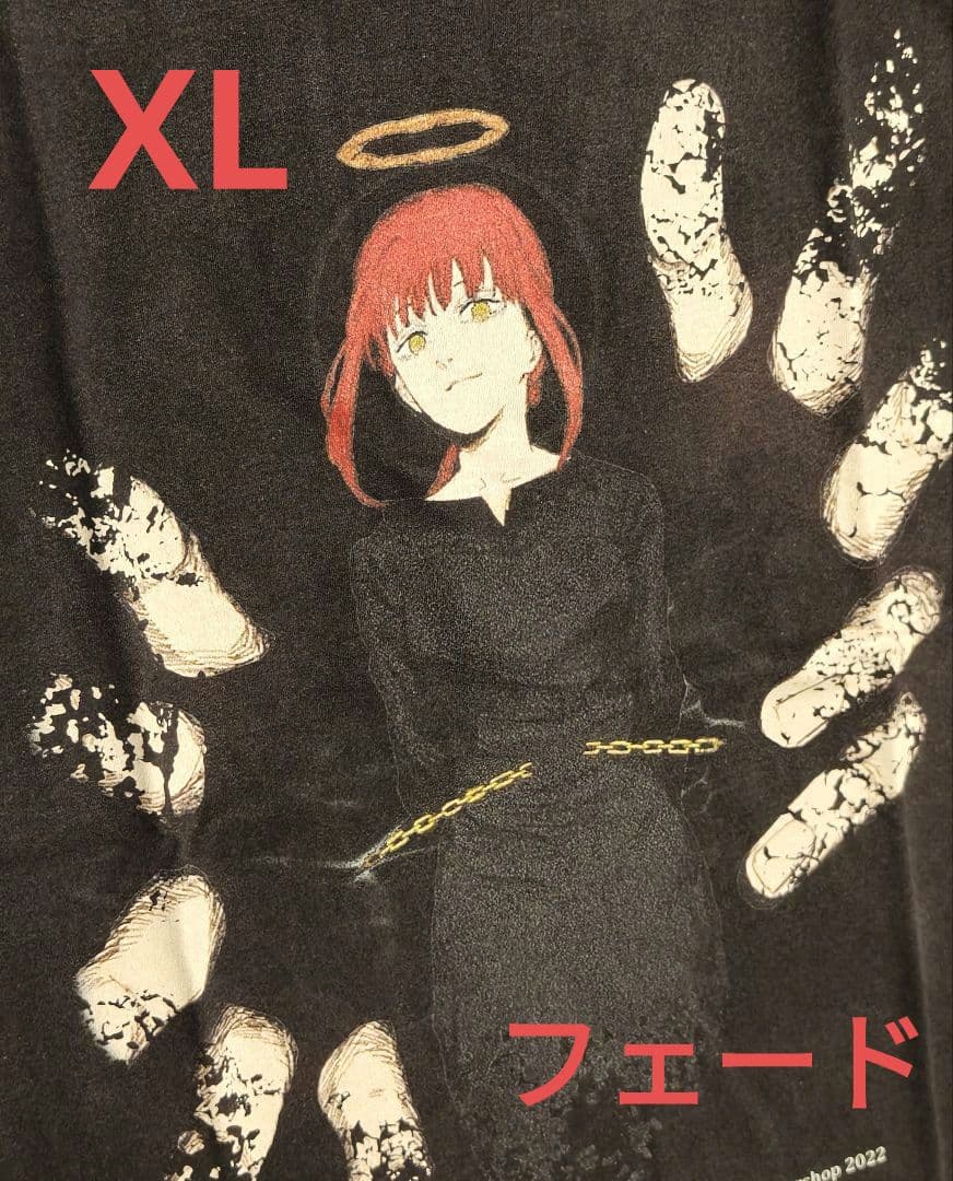 チェンソーマン bootleg tee XL ヴィンテージ tシャツ マキマ 黒