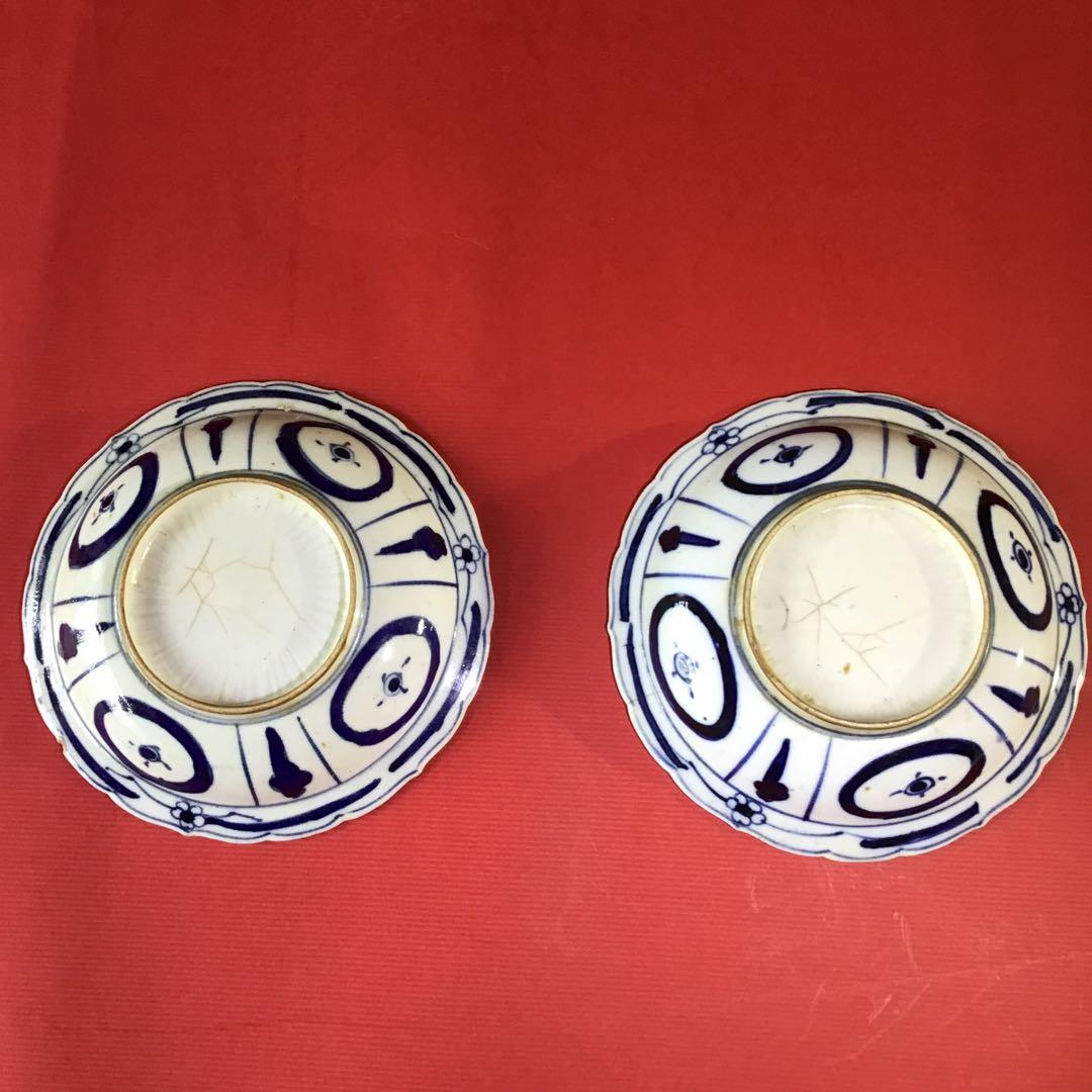 古伊万里 芙蓉手 皿 江戸前期保証2客 B Iの通販はau PAY マーケット