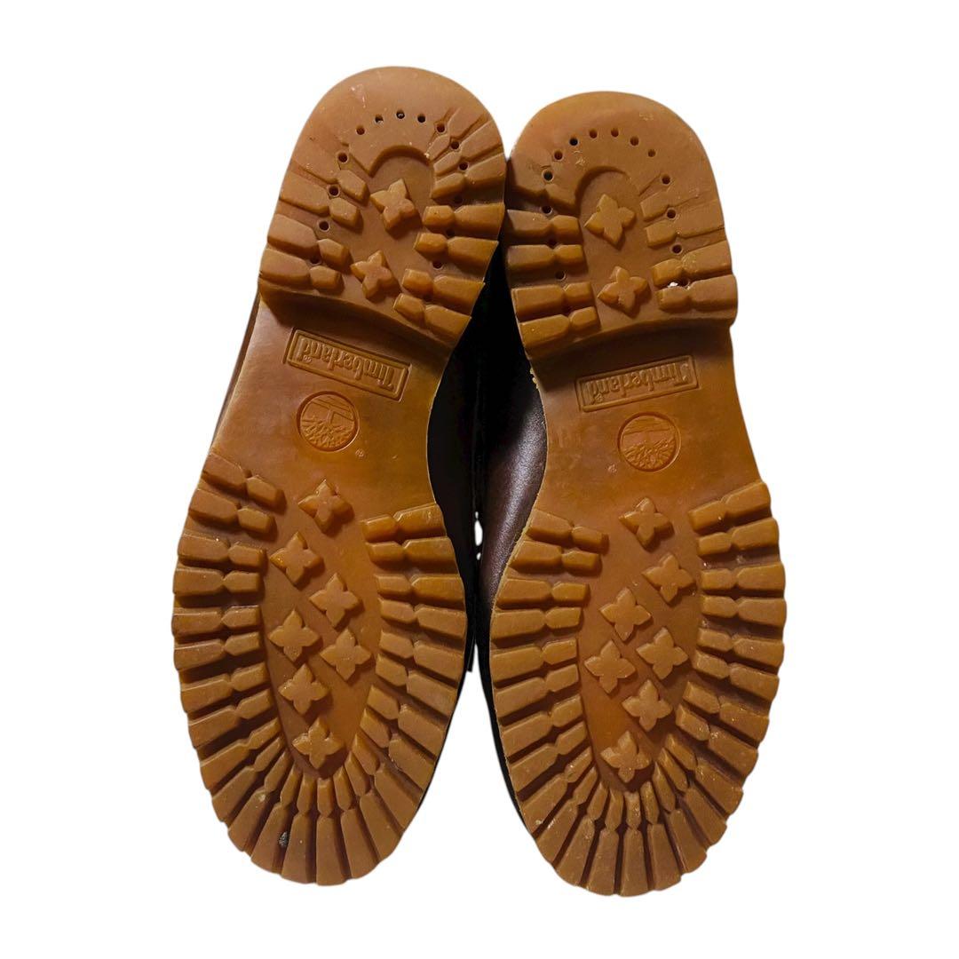 Timberland レザーデッキブーツ　3eye ブラウン　8W