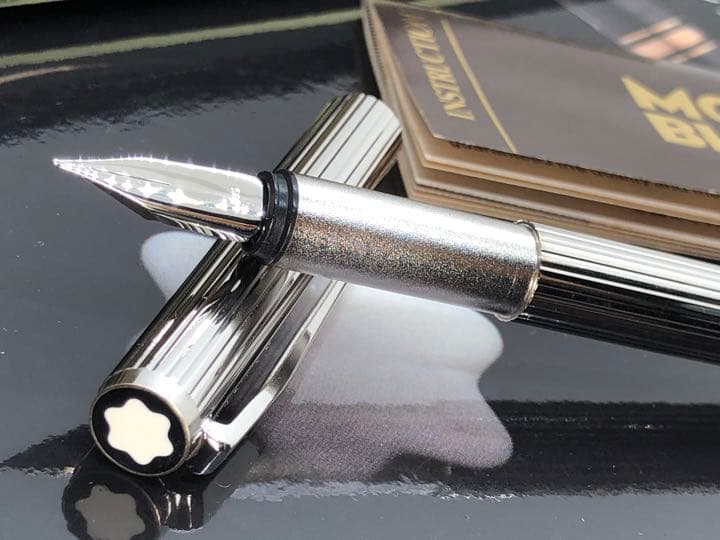 稀な未使用に近い極上の保管品！総プラチナ張りノブレス☆No1157