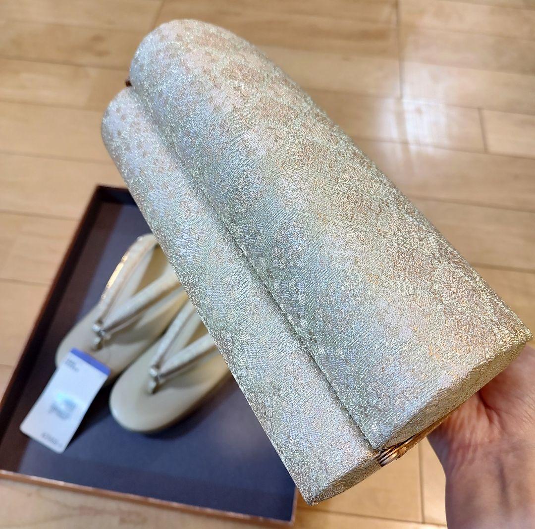 礼装　和装バッグ草履セット　和装バッグと草履セット　結婚式　入学式　卒業式