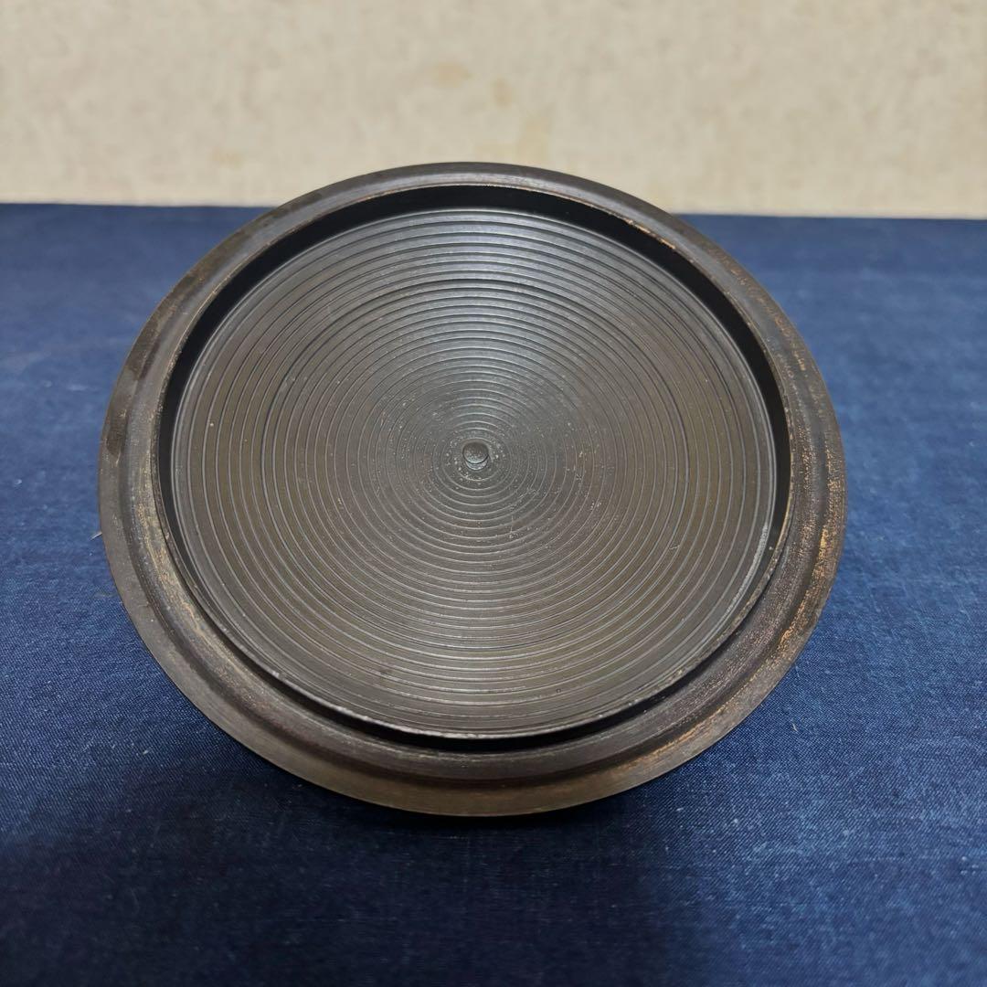 人間国宝佐藤浄清造/置炉/炉釜/電熱器/桑色置炉/野々田製電熱