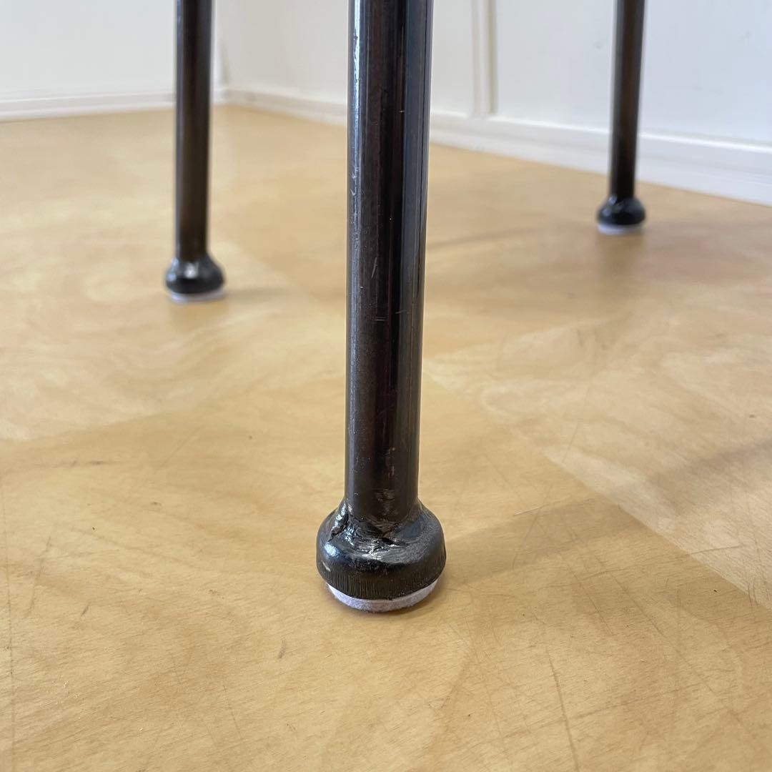 関家具 回転スツール クラッシュゲート 椅子 丸イス チェア アイアン 鉄脚