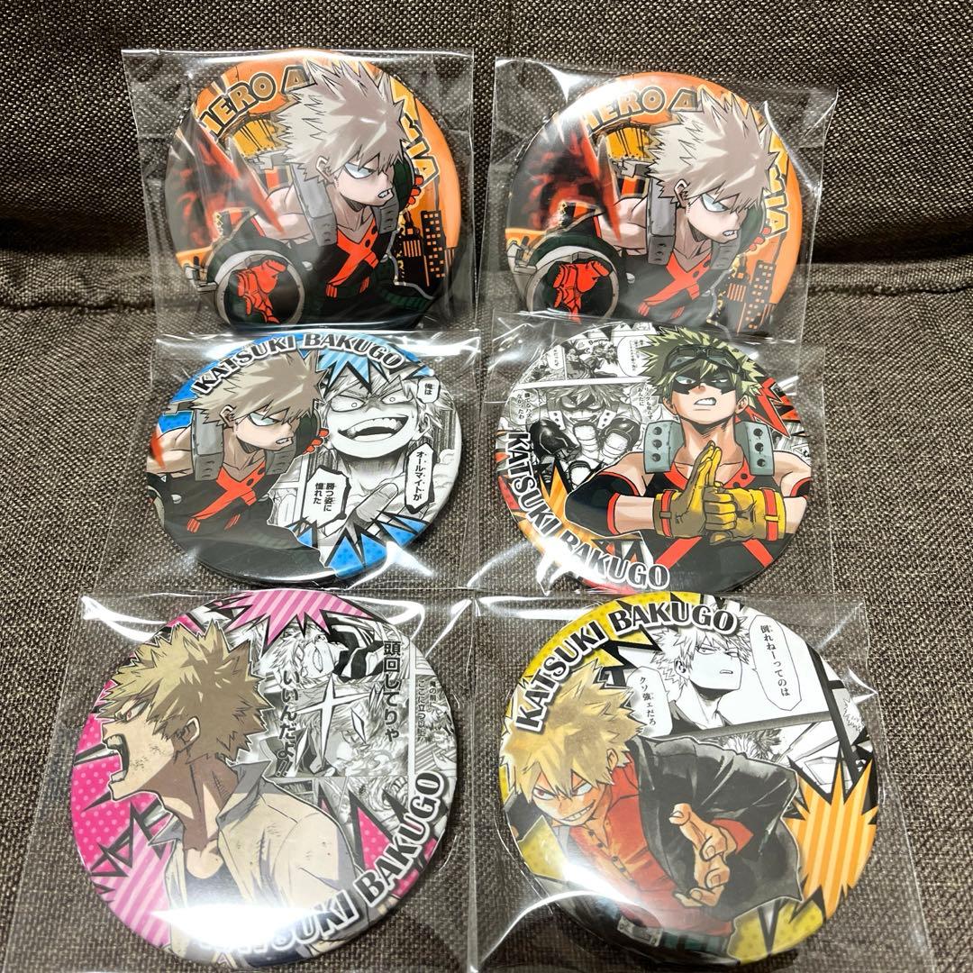 爆豪勝己 コレクション缶バッジ まとめ売り - メルカリ