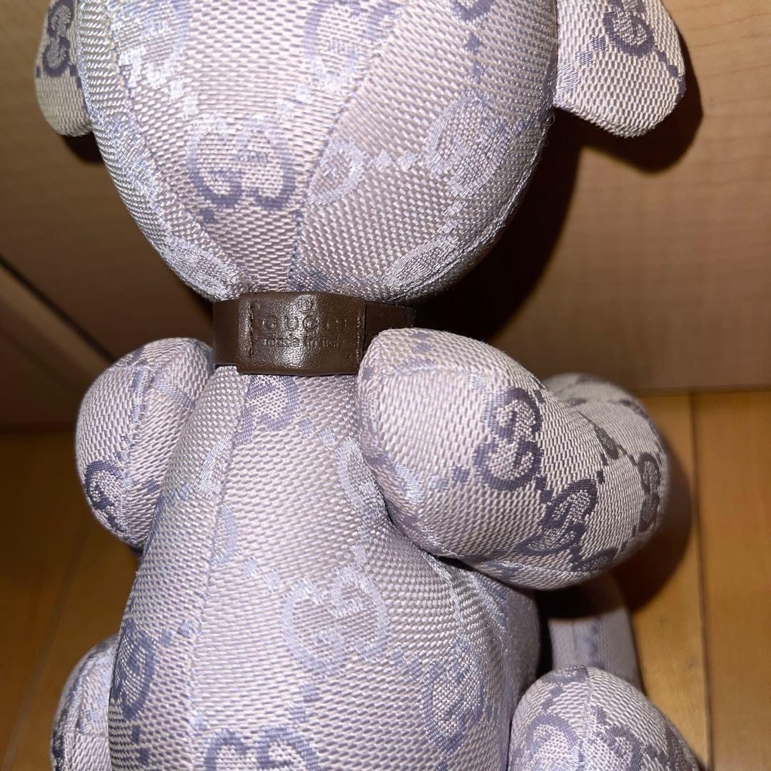 GUCCI(グッチ) GGキャンパス　テディベア　ぬいぐるみ