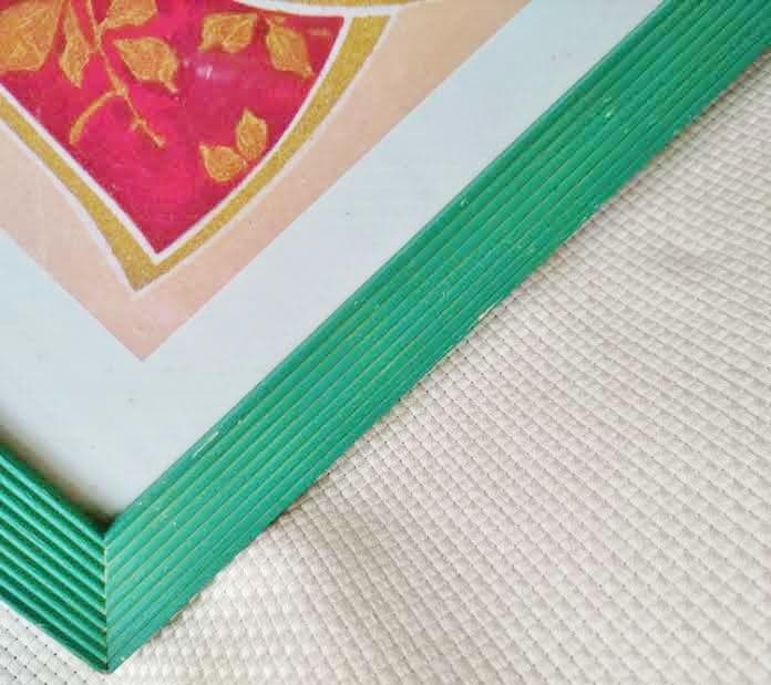 Thomas Cathey アートフレーム パリ サボンパッケージ額絵クローバー