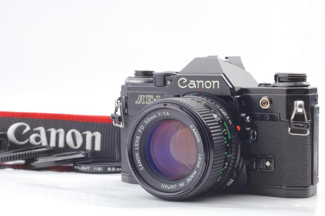 Canon AE-1 New FD 50mm F1.4 フィルム一眼レフカメラ キヤノン（Canon） 中古 一眼レフ フィルムカメラ 初心者 canon AE-1