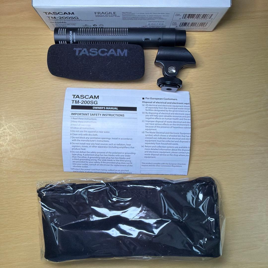 TASCAM TM-200SG ショットガンマイク