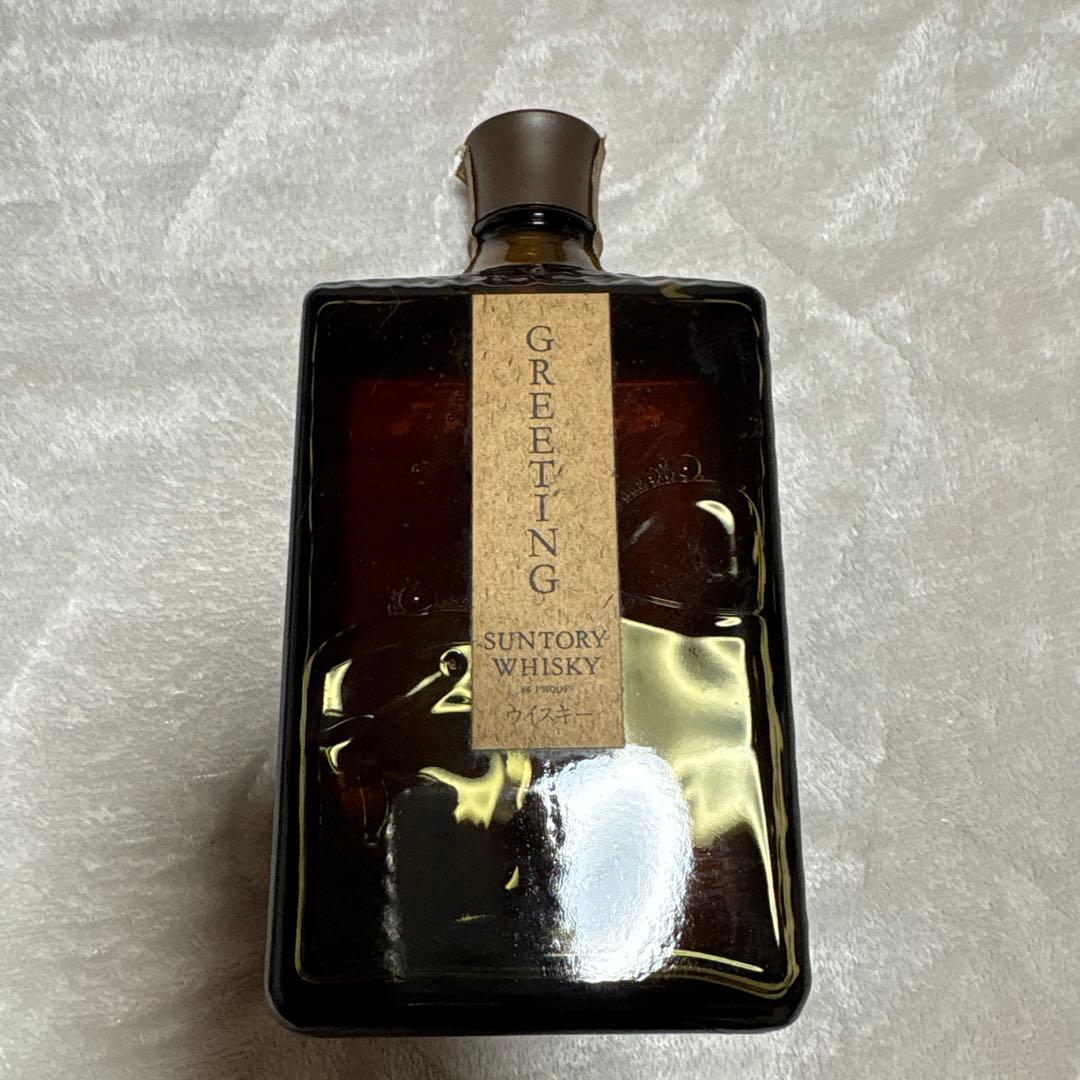 サントリー GREETING ウイスキー 720ml 43% サントリー ウィスキー GREETING グリーティング 720ml 43% - メルカリ