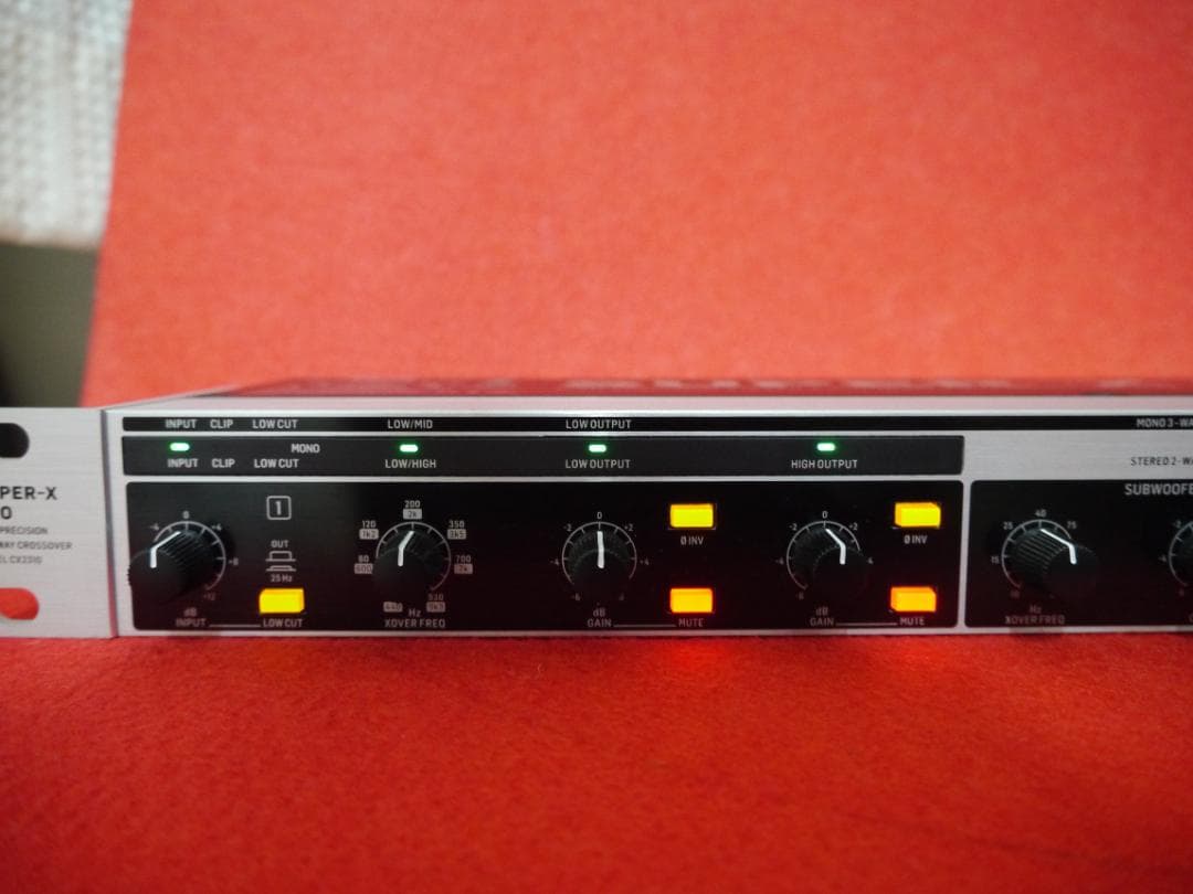 【ジャンク品】BEHRINGER ベリンガ SUPER-X PRO CX2310