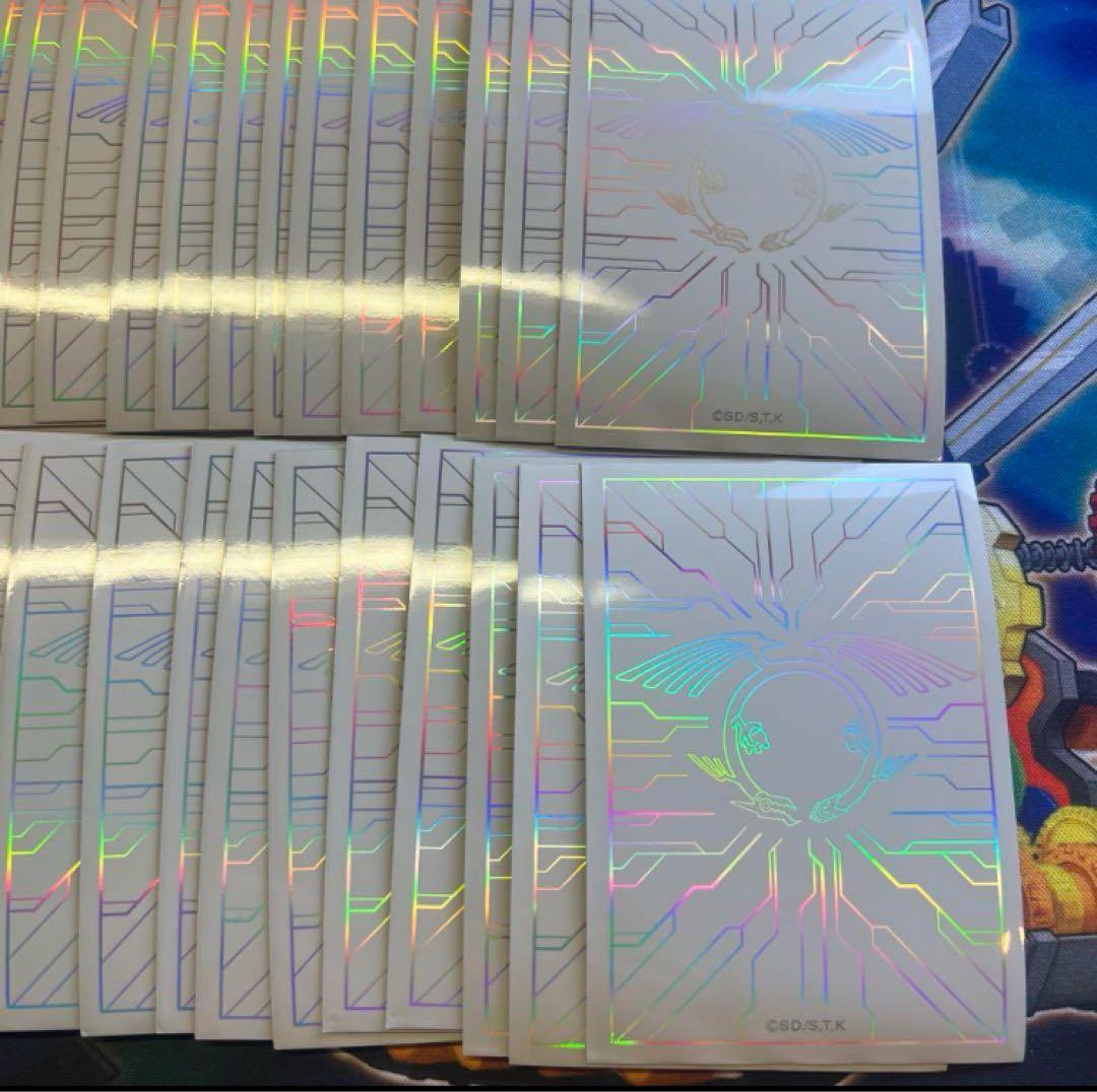 遊戯王 竜の紋章 スリーブ 白 71枚 プロテクター