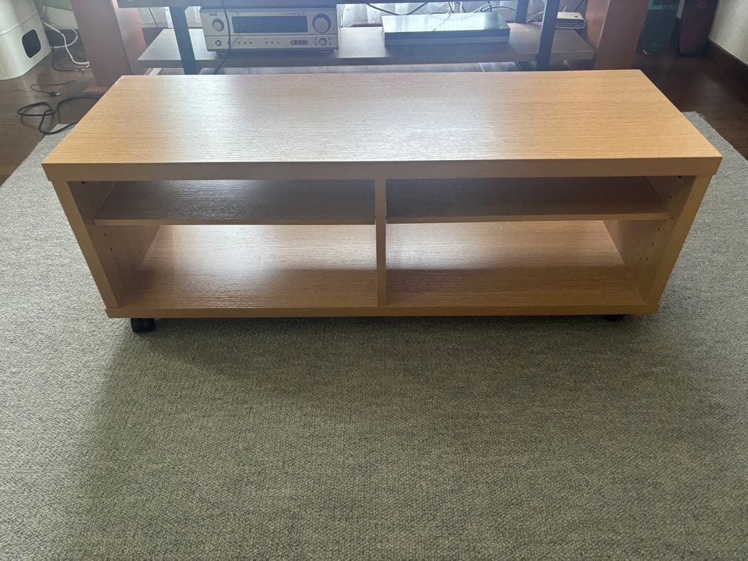 サカミツ家具】テレビボード無垢ナラテレビ台 引き出し付き