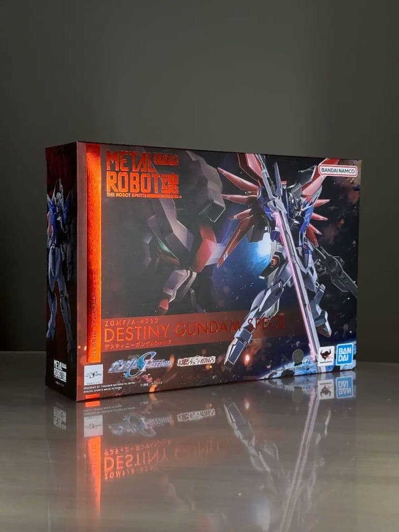 極美品)メタルロボット魂　デスティニーガンダムスペックⅡ ゼウスシルエットセット