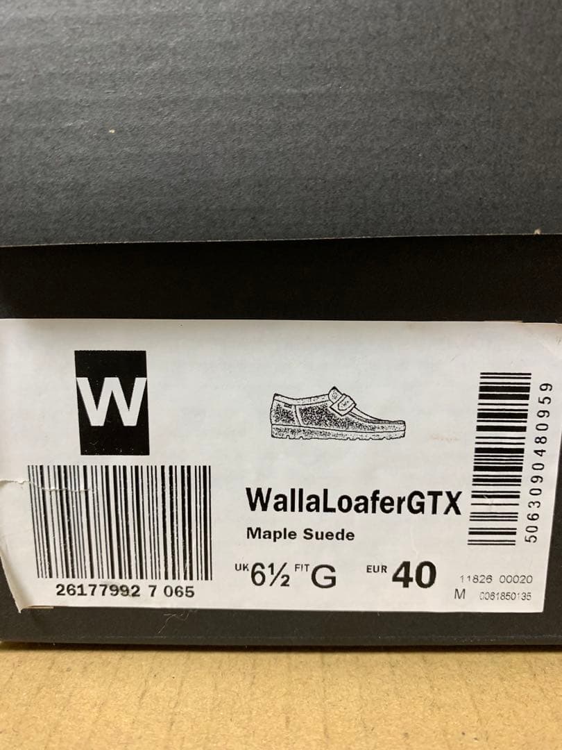 clarks WallaLoaferGTX メープルスエード UK6.5
