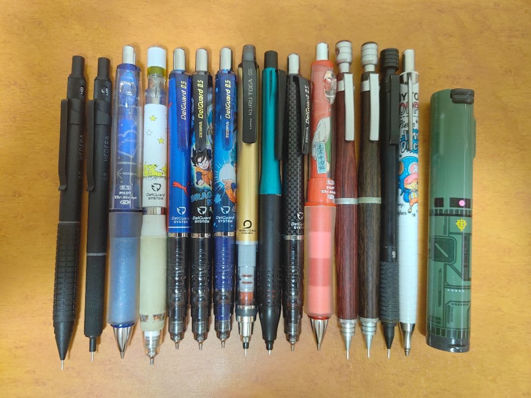 シャーペン まとめ売り ラダイト パッチワークペンケース 真鍮芯ケース