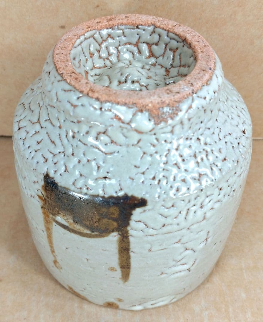 【本物保証】濱田庄司(浜田庄司) 湯呑 栞 共箱 美品 人間国宝 益子焼 民藝