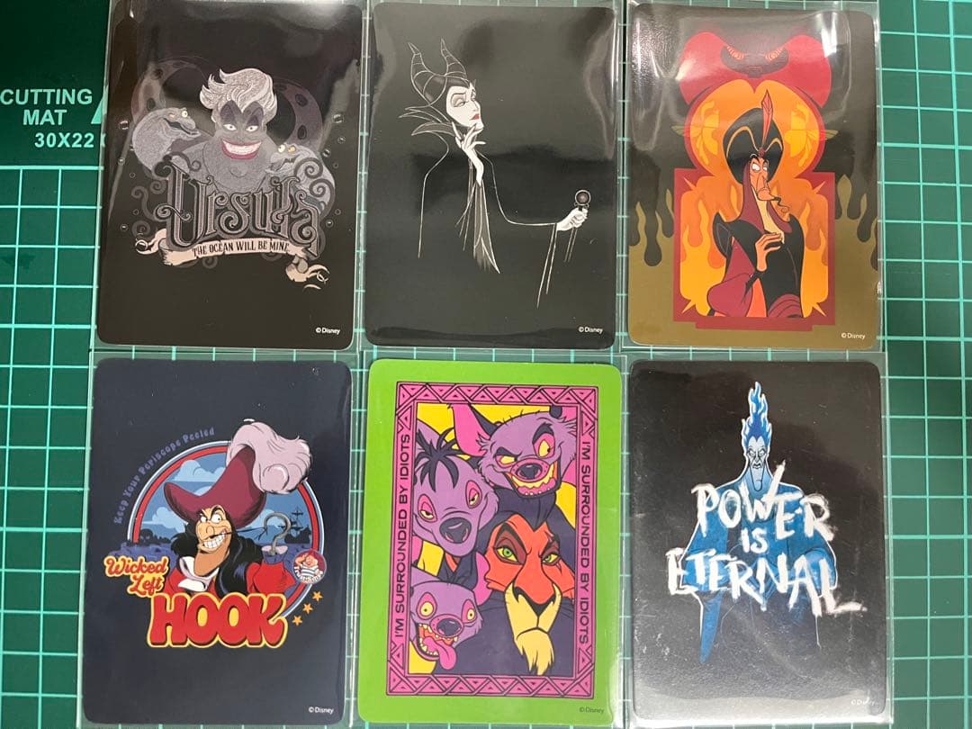 ディズニーストア じゃんけんカード ヴィランズ 6枚セット - メルカリ