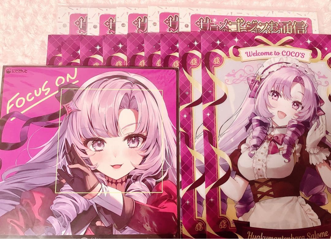 【期間限定価格】壱百満天原サロメ まとめ売り タペストリー カード CD