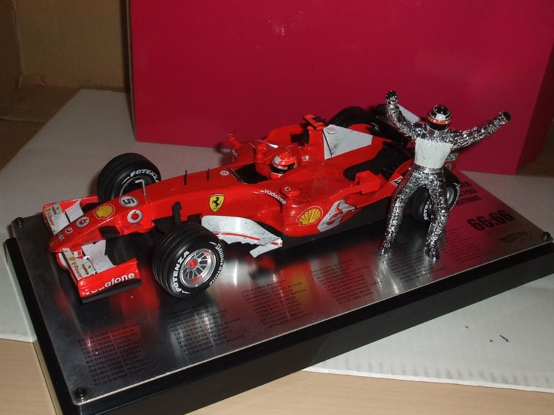 難　フェラーリ　F１　２４８　シューマッハ　サンマリノGP　特別限定品　1／18
