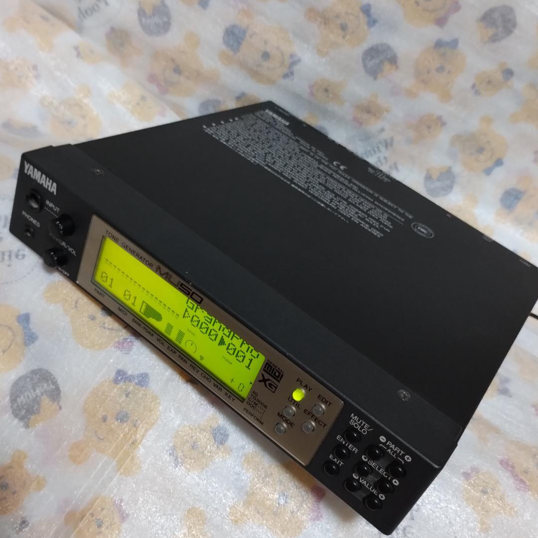 YAMAHA「MU50」MIDI 音源モジュール・純正ACアダプター付き - メルカリ