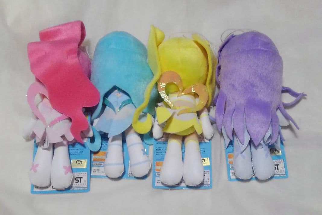 ハートキャッチプリキュア映画版ぬいぐるみ全4種セット
