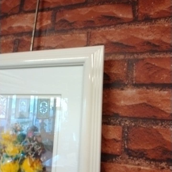 黄色いバラ　薔薇　ローズ　花瓶　油絵