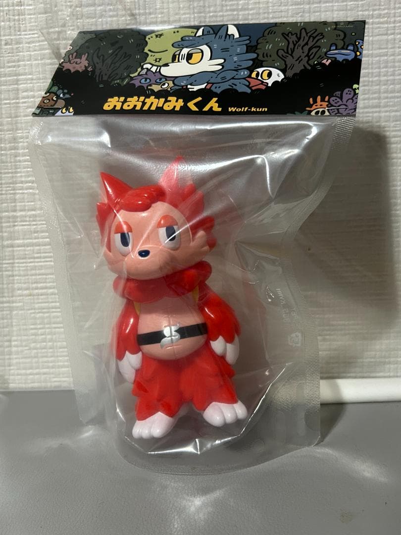 TOEI ART FES. 秘密戦隊ゴレンジャー おおかみくんソフビ(レッド）