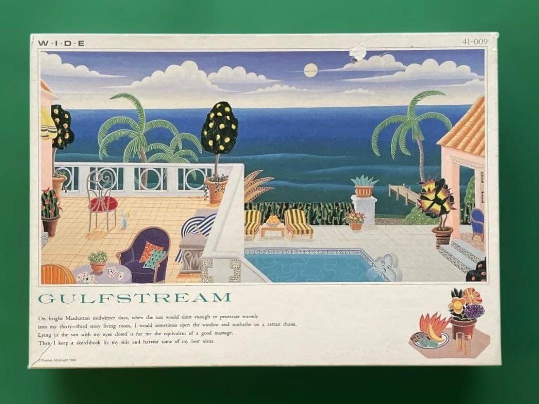 ジグゾーパズル THOMAS McKNIGHT トーマスマックナイト 希少 ジグソーパズル トーマスマックナイト ミコノスハーバー 1000