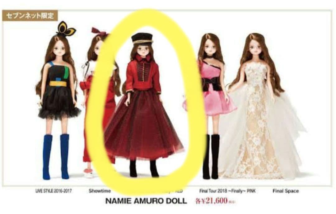 安室奈美恵 ドール NAMIE AMURO DOLL～Finally～RED