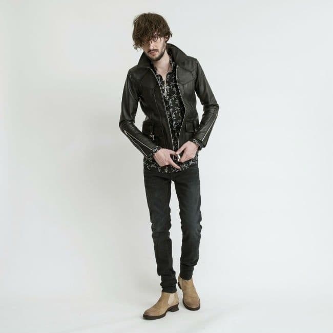 NO ID レザージャケット シングルライダース NO ID. ノーアイディー