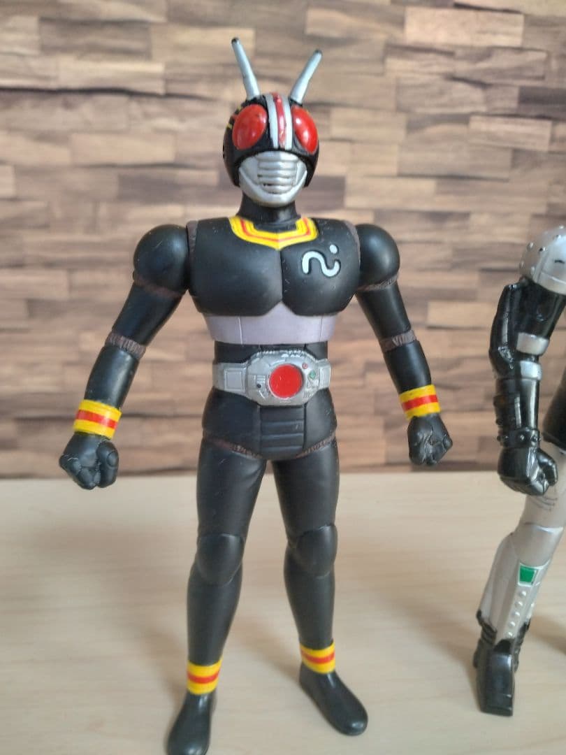 仮面ライダーBLACK シャドームーン ソフビ人形