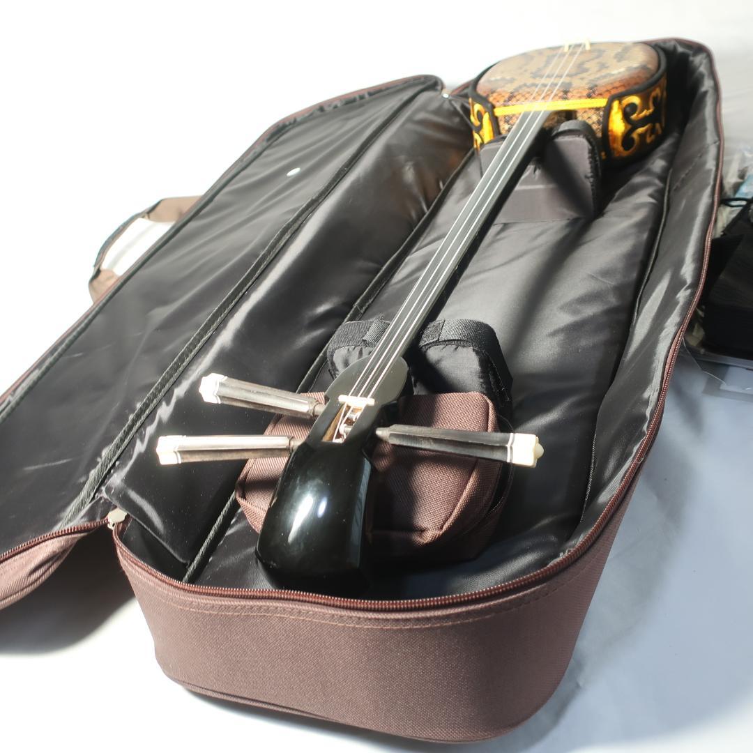 美品 沖縄三線 初心者フルセット 和楽器 楽器・機材