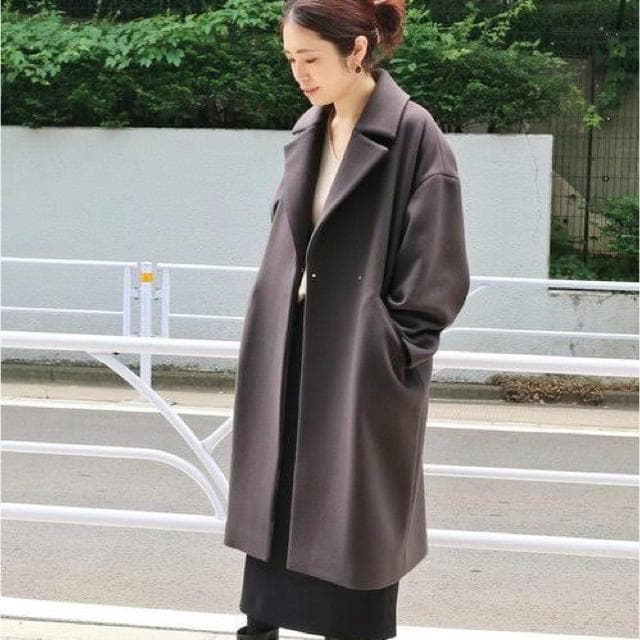 IENA イエナ MANTECOオーバーチェスターコート 38サイズ グレー セール】MANTECOオーバーチェスターコート◇（チェスターコート