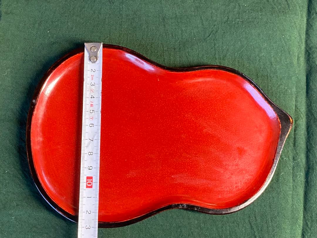 天然木漆器　銘々皿5枚組　ほぼ新品同様