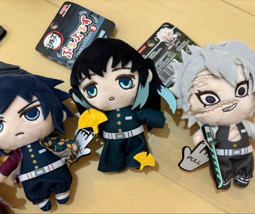 鬼滅の刃　ぶるぶるず　4点セット　冨岡義勇　不死川実弥　時透無一郎　煉獄杏寿郎