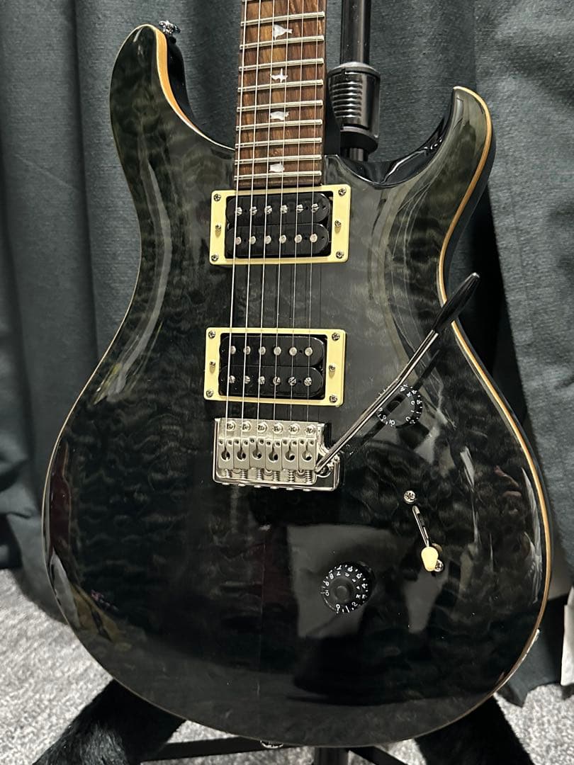 ギター PRS SE Custom24 Quilt Gray Black 2e35a38c4778riYupKDbYZMe0DR0IT
