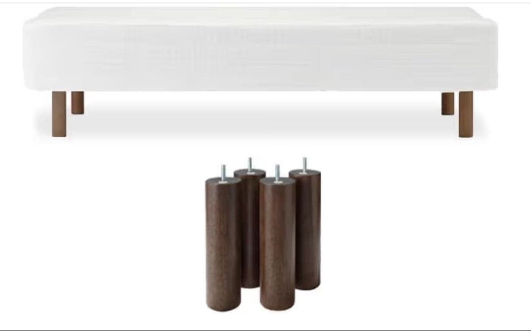 【ちいさん専用】1月中発送限定！無印良品　脚付マットレス　ポケットコイルダブル