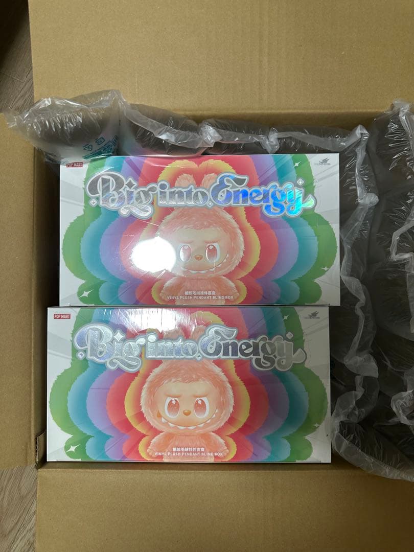確実正規品 新品・未開封シュリンク付 ラブブ エナジー 2アソートボックス✨️ POP MART（ポップマート） 【正規品保証・即発送】 THE MONSTERS Big